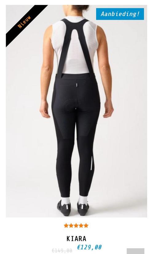 Vedette Bibtight Kiara lange fietsbroek Maat L Nieuw!, Fietsen en Brommers, Fietsaccessoires | Fietskleding, Nieuw, Dames, Onderkleding