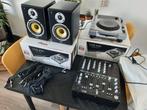 Pioneer cdj 850 + reloop usb mixer + actieve speakers, Ophalen, Zo goed als nieuw, Pioneer