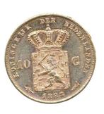 Nederland 10 Gulden 1888 Willem 3, Postzegels en Munten, Munten | Nederland, Goud, Ophalen of Verzenden, Koning Willem III, 10 gulden