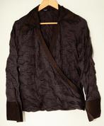 Zgan aubergine zwart top tuniek Verse maat 42, Ophalen of Verzenden, Zo goed als nieuw, Maat 42/44 (L), Zwart