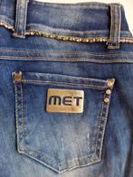 MET gave stoere blauwe jeans met Bling bling, maat 36-38, Kleding | Dames, Spijkerbroeken en Jeans, Gedragen, Blauw, W28 - W29 (confectie 36)