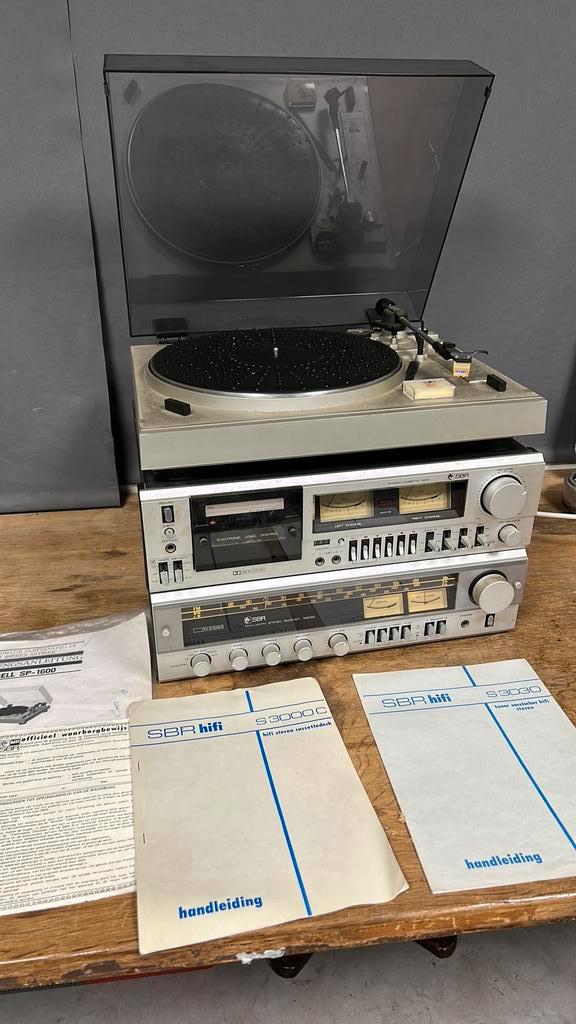 SBR / ISP platenspeler. Cassettendeck. Tuner., Audio, Tv en Foto, Stereo-sets, Gebruikt, Overige merken, Ophalen of Verzenden