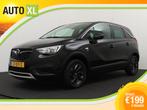 Opel Crossland X 1.2 111 PK Turbo 120 Jaar Ed Stuur+Stoelver, Voorwielaandrijving, Gebruikt, 1199 cc, Zwart