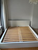 Bed Ikea, Overige materialen, 180 cm, Wit, Zo goed als nieuw