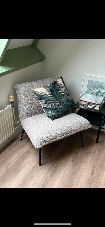 Nieuw fauteuil stoel! Teddy grijs beschikbaar voor biedingen