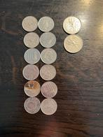 14 Oude Nederlandse Guldens/Rijkdaalders, Ophalen of Verzenden, Koningin Wilhelmina, 1 gulden, Losse munt