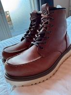 Ecco Leren Staker Boots Dames, Ecco, Bruin, Boots, Ophalen of Verzenden