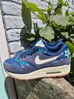 Nike air max 1 Aloha navy, Blauw, Nike, Ophalen of Verzenden, Sneakers of Gympen