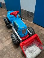 Traptractor Rolly toys blauw schuiver/aanhanger, Ophalen, Zo goed als nieuw