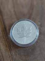 Canadian Maple Leaf 1 oz zilver munt (2008), Postzegels en Munten, Edelmetalen en Baren, Ophalen of Verzenden, Zilver
