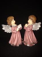 Set van 2 ENGELTJES ~ Italiaanse BEELDJES ~ Hoog 13 cm, Ophalen of Verzenden, Nieuw, Religie