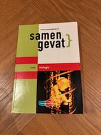 Samengevat Biologie VWO, Boeken, Schoolboeken, Ophalen of Verzenden, Zo goed als nieuw, VWO, Biologie