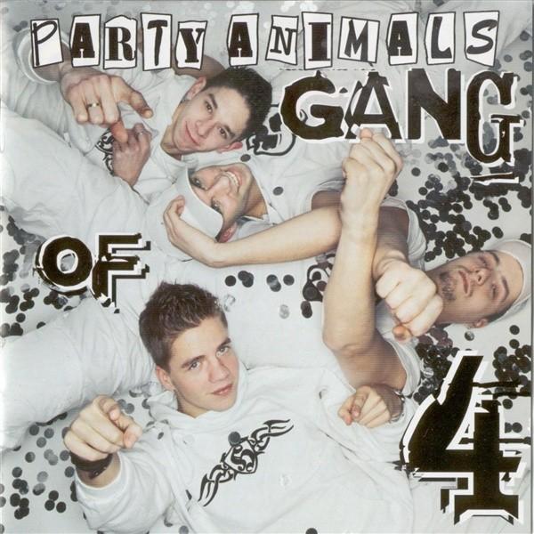 PARTY ANIMALS CD + DVD GANG OF 4, Cd's en Dvd's, Cd's | Pop, Zo goed als nieuw, Ophalen of Verzenden