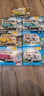 7 stuks playmobil volkswagen vw t1 campingbus Netto Edeka, Ophalen of Verzenden, Nieuw, Complete set