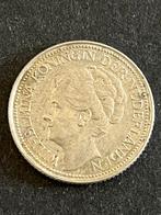 25 cent Wilhelmina uit 1941 (Zilver) 🇳🇱, Postzegels en Munten, Munten | Nederland, Ophalen of Verzenden, Koningin Wilhelmina
