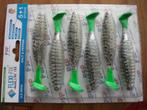 6 stuks PSP Flexi-Fix Slug Line 100 roofvis shads / kunstaas, Ophalen of Verzenden, Nieuw, Overige typen