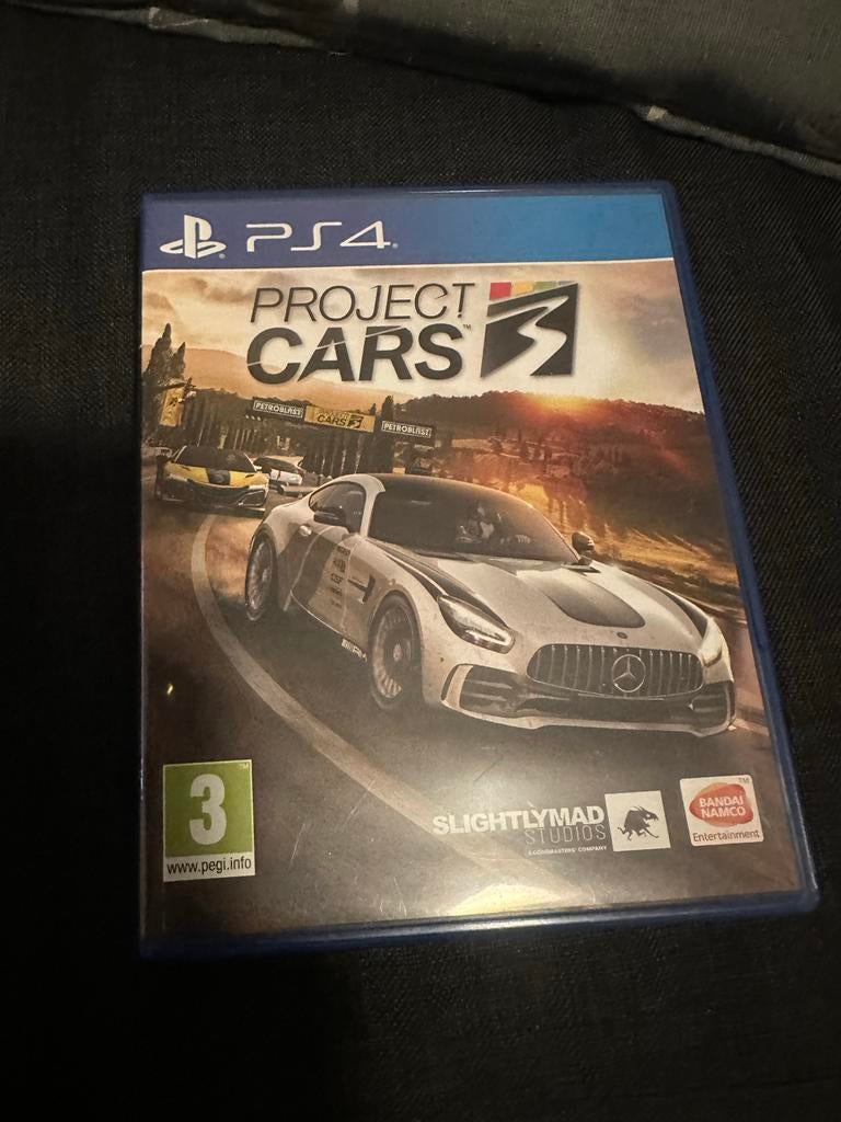 Project Cars 3 - PS4 Racegame, Spelcomputers en Games, Games | Sony PlayStation 4, Gebruikt, Racen en Vliegen, 1 speler, Vanaf 3 jaar