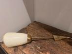 Vintage oude wandlamp jaren 50, Ophalen of Verzenden, Gebruikt, Glas