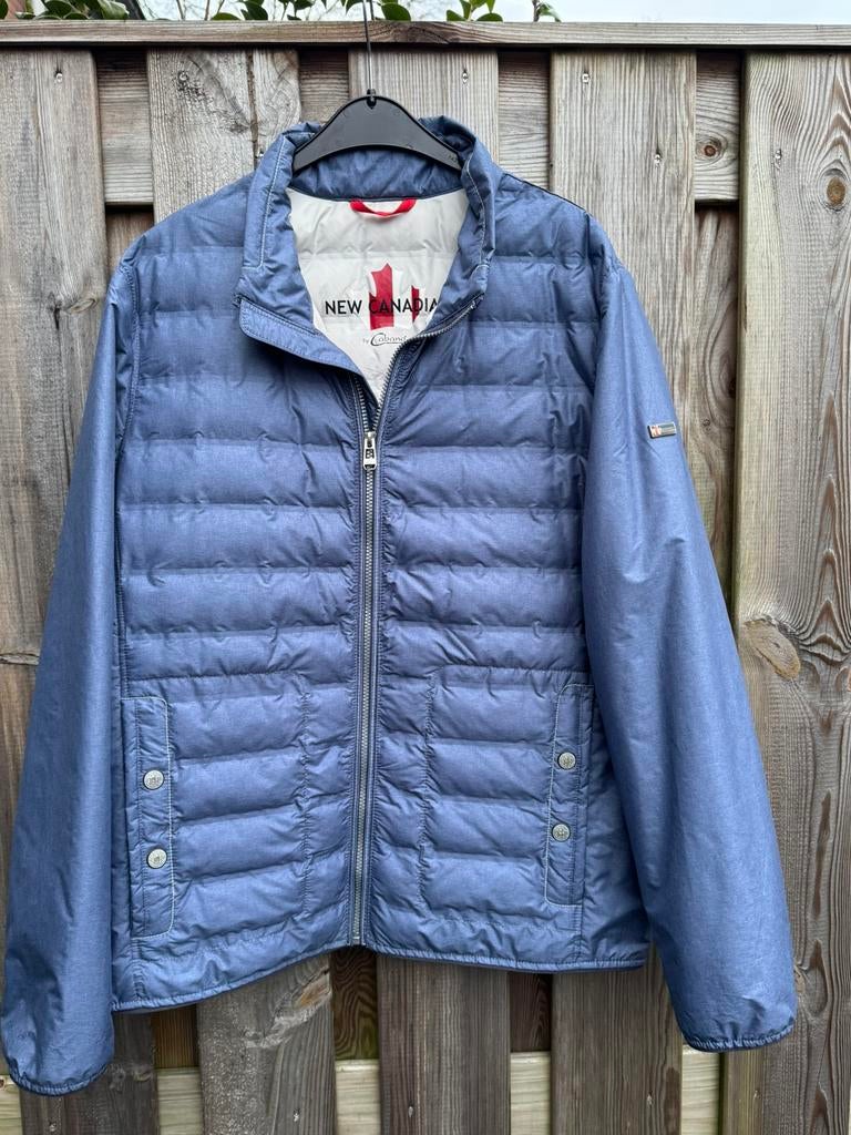 *New Canadian* Zeer mooie Voorjaars Jas mt 54 Nieuwstaat!, Kleding | Heren, Verzenden, Zo goed als nieuw, Maat 52/54 (L), Blauw