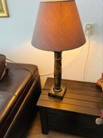 Mooie zware tafellamp, Huis en Inrichting, Lampen | Tafellampen, Ophalen of Verzenden, Zo goed als nieuw, Glas, Klassiek/Modern