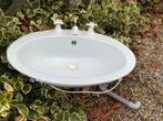 Vintage Wastafel, Doe-het-zelf en Verbouw, Ophalen of Verzenden, Gebruikt, Wastafel