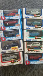 Fiat Alfa Romeo Bburago Majorette Maisto, 1:43, Hobby en Vrije tijd, Modelauto's | 1:43, Ophalen of Verzenden, Zo goed als nieuw