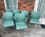 Bert plantagie Eetkamerstoelen Axis 6 stuks, Ophalen, Overige kleuren, Leer, Zo goed als nieuw