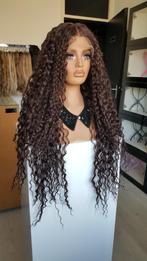 Basic Lace Pruik:  Gemêleerd  bruin, Extra Vol en Lang!, Ophalen of Verzenden, Nieuw, Pruik of Haarverlenging
