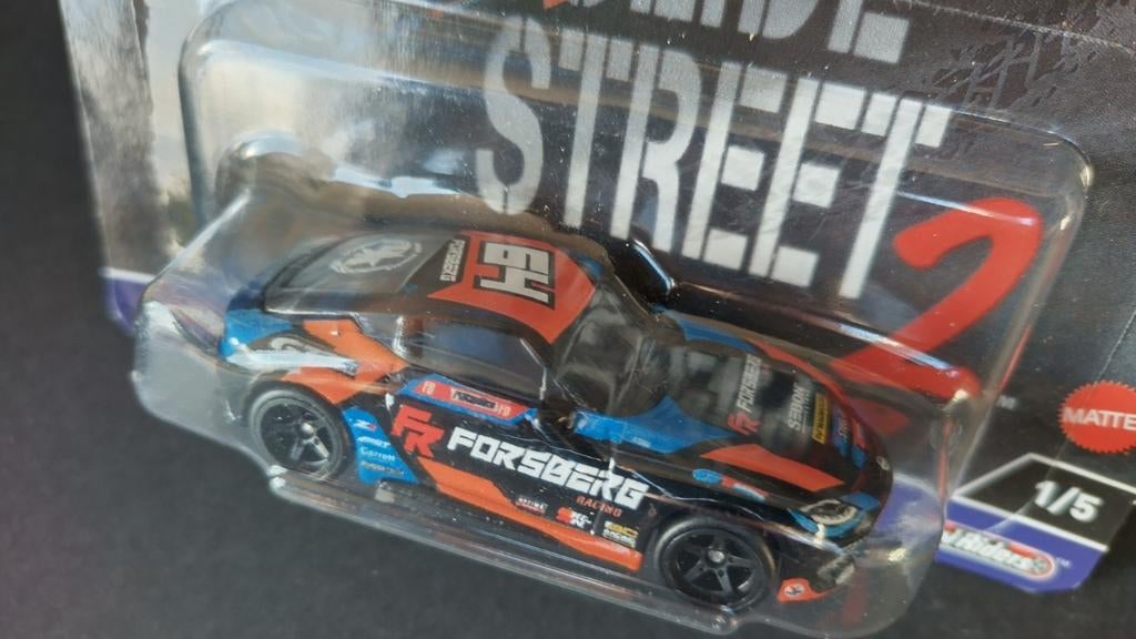 Nissan 400 Z 1:64 3inch Hotwheels Premium Pol, 1186 MJ 1 NL, Auto, Nieuw, Ophalen of Verzenden