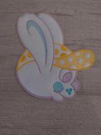 Applicatie plaatje konijn NIEUW, Hobby en Vrije tijd, Naaien en Fournituren, Ophalen of Verzenden, Nieuw, Applicatie