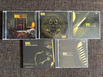 Volbeat 5x cd - God Angels, Heaven, Guitar, Strength & Rebel beschikbaar voor biedingen
