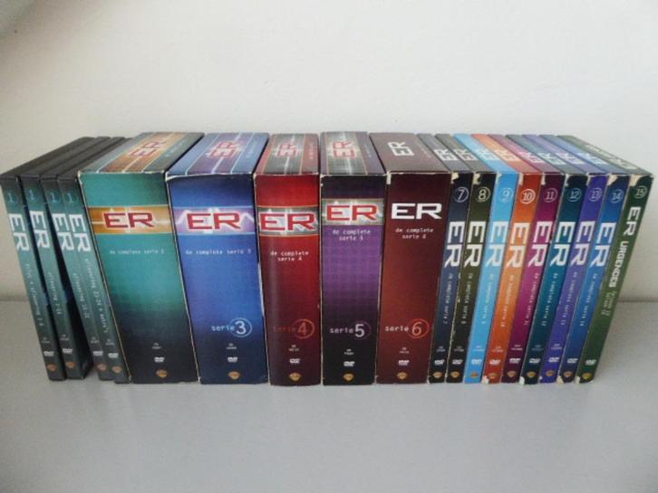 complete ziekenhuis serie DVD's ER 1 tot en met 155, Cd's en Dvd's, Dvd's | Tv en Series, Zo goed als nieuw, Drama, Boxset, Vanaf 12 jaar