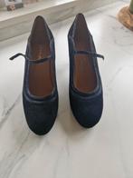 Zgan suede pumps maat 44, Kleding | Dames, Schoenen, Ophalen of Verzenden, Zo goed als nieuw, Blauw