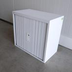 Roldeurkast, 80x45x74cm. Witte ombouw, 1 legbord, RD92, Gebruikt, -, -, Meerdere deuren