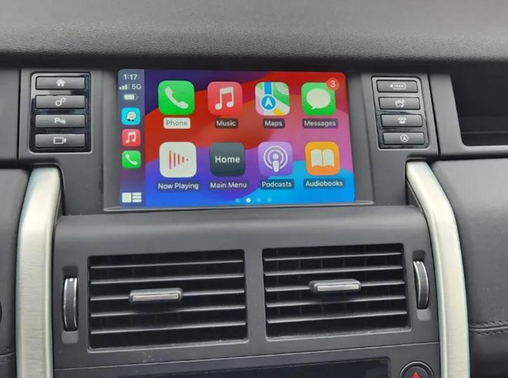CarPlay in uw Land Rover? professioneel ingebouwd, Auto diversen, Autoradio's, Ophalen of Verzenden