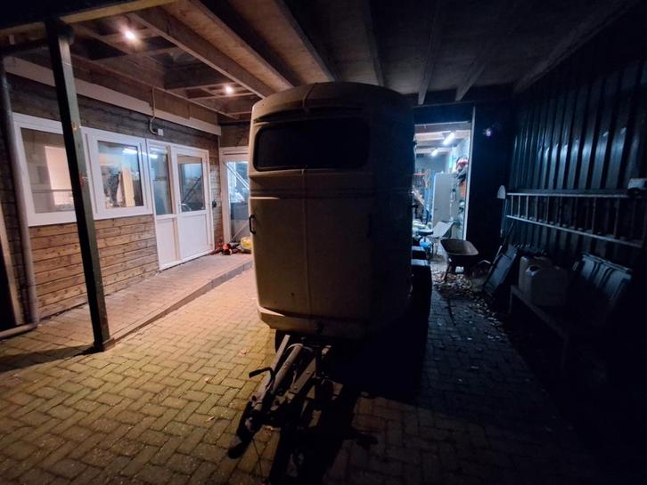 Kart trailer voor 2 karts, Sport en Fitness, Karting, Gebruikt, Kart, Ophalen