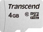 Transcend microSDHC 300S 8GB Class 10, Audio, Tv en Foto, Fotografie | Geheugenkaarten, MicroSDHC, 8 GB, Ophalen of Verzenden