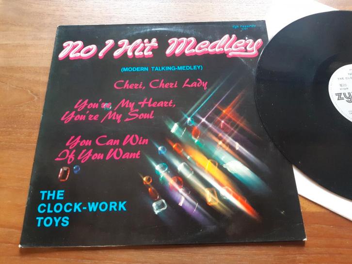 Maxisingle No.1 Hit Medley Modern Talking, Cd's en Dvd's, Vinyl Singles, Gebruikt, Maxi-single, Pop, 12 inch, Ophalen of Verzenden