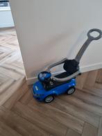 Blauwe Loopauto 3-in-1 met Duwstang en voetenplankje, Ophalen, Zo goed als nieuw