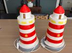 Twee vuurtoren lampen als nieuw Heico 45 cm hoog, Ophalen of Verzenden, Zo goed als nieuw