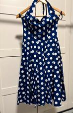 Top Vintage halterjurk merk Hell Bunny Vixen maat XS, Ophalen, Zo goed als nieuw, Maat 34 (XS) of kleiner, Onder de knie