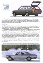 Mercedes Benz W 123 - All models from 1976 to 1986, Verzenden