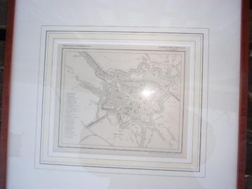 Gemeente Zwolle no. 2. Stad Kuyper kaart 1866 Fraai ! beschikbaar voor biedingen