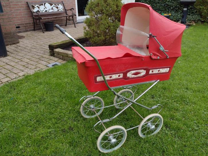 Vintage Poppenwagen - Oude Charme!, Kinderen en Baby's, Speelgoed | Poppen, Gebruikt, Ophalen