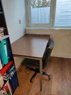 Vintage bureau en bureaustoel, Huis en Inrichting, Ophalen, Gebruikt