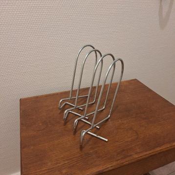 Vintage Ikea Flit boekensteunen bookends metaal 90s beschikbaar voor biedingen