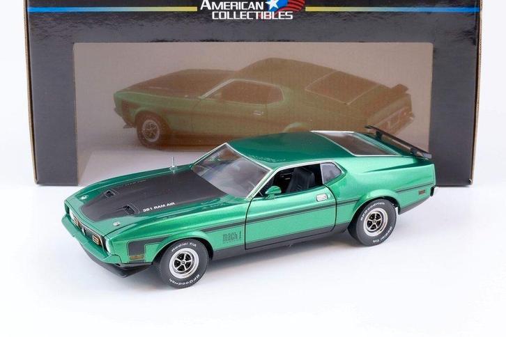 Sun Star 1/18 Car model 1971 Ford Mustang Mach I nieuw MIB, Hobby en Vrije tijd, Modelauto's | 1:18, Nieuw, Auto, Sun Star, Ophalen of Verzenden