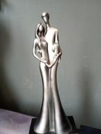 Zilver kleurig beeld, Antiek en Kunst, Ophalen of Verzenden