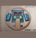 ✅️ ️Origineel CITROËN GSA INSTRUCTIEBOEKJE. (1981), Ophalen of Verzenden