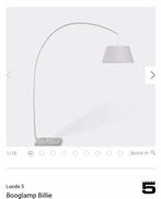 Booglamp met marmeren voet, Huis en Inrichting, Lampen | Vloerlampen, Zo goed als nieuw, Metaal, 150 tot 200 cm, Ophalen